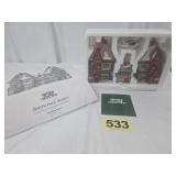 Dept. 56 North Pole Series-Set of 3 Houses,