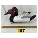 (2) Canvasback Decoys