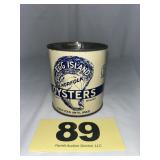 Egg Island 1 Pt Oyster Can,