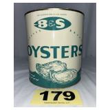 B&S 1 Gal Oysters Can,