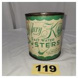 Mary K Brand 1 Gal Salt Water Oysters Can,