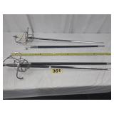Pair of Rapier Swords,