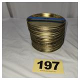 25 1-Gal Plain Oyster Can Lids