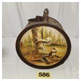 Vintage Painted Gas Can,