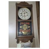 30 Day Booth Fisheries Co. Adv. Clock, NO SHIPPING