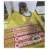 Pile Smoking Advertising Signs & Tins