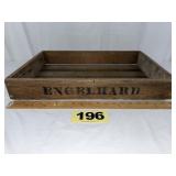 Wooden Engelhard Shipping Box,