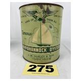 1 Gal Rappahannock Oysters Can,