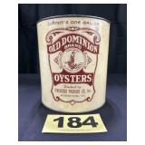 1 Gal Old Dominion Brand Oysters Can,
