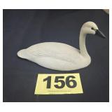 Decorative Joe Weaver Mini Swan, 7"