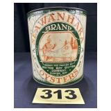 1 Gal Seawanhaka Brand Oysters Can,