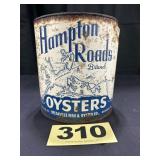 1 Gal Hampton Roads Oysters Can,