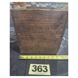 Peerless Brand Wooden Box,