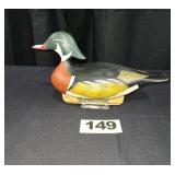 Nat. Wild Turkey Federation Wood Duck Drake Decoy