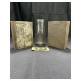 1 Pt Oysters Jar, (2) Qt Oyster Tins,