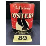 1 Gal Joseph O. Mattingly Oysters Can, Palmers, MD