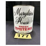 1 Gal Maryland House Oysters Can,