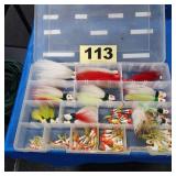 Bin of Fishing Lures/Tackle
