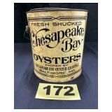 1 Gal Bail Chesapeake Bay Oysters Can,
