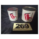 12 Oz & 7 Oz Handy Frozen Oysters Cans,