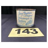 12 Oz Jones Brothers Seafood Oysters Can,