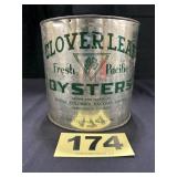 1 Gal Clover Leaf Fresh Pacific Oysters Can,