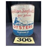 1 Gal York River Seafood Oysters Can,
