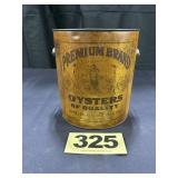 1 Gal Premium Brand Oysters Bail Can,