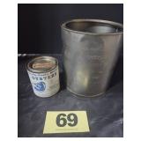 (2) Edgar O. Robinson Oyster Cans, Solomons, MD