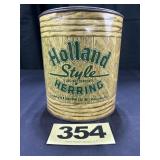 1 Gal Anchor Brand Holland Style Herring Can,