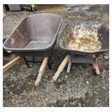(2) Wheel Barrows