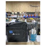 Ozark Trail Cooler, Bathroom Brush, TP Holder