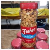 Fisher Sea Salt Dry Roasted Peanuts, 14 oz