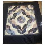Kaleidiscope Quilt, Multi, 105x113