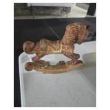 Cast Iron Rocking Horse Door Stop