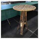 Whiskey Barrel Wood Table