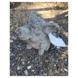 Concrete Pig Statue