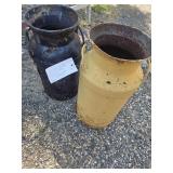 (2) Milk Jugs