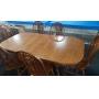 Oak Dining Table w/6 Chairs