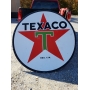 Double Sided Metal Taxaco Sign (side 1)