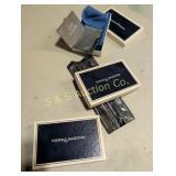 Small picks and 3 Business card holders