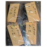 1/8'    Letter and Number stamps 3 A-Z & 1 #'s