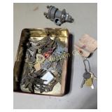 Flat of Keys and complete GM Key switch with key