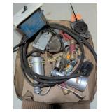Asst. electrical outlets fuses sockets & corrd