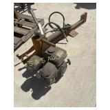 Hydraulic pump with log splitter