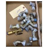 Assorted hydraulic fittings