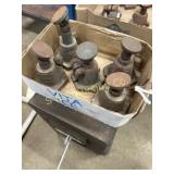 5- Armstrong 4 ton jackscrews Approx. 5' tall extd