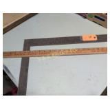 Yard stick and framing square