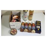 Shoe cleaners waxes and oils