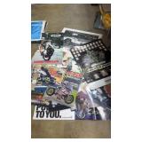 Various BMW motorcycle dealer posters